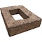 Ekena Millwork 4"W x 3"D x 7 7/8"H Universal Electrical Cover for StoneWall Faux Stone Siding Panels, Smokey Ridge PNUEC04X08SR - alternate 7
